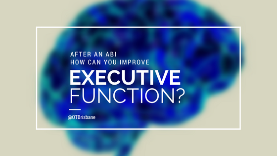 Improve Executive Function
