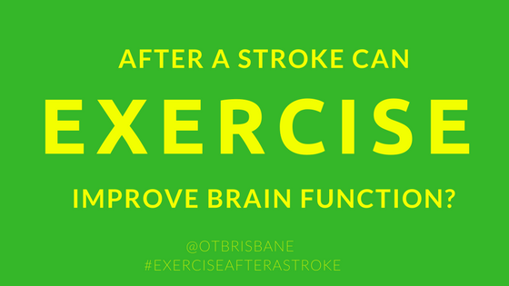 Exercise After A Stroke