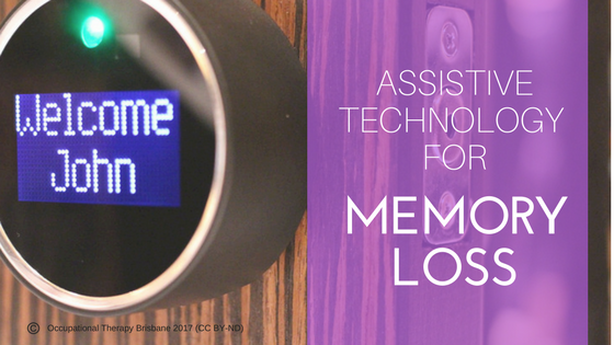 Assistive Technology For Memory Loss
